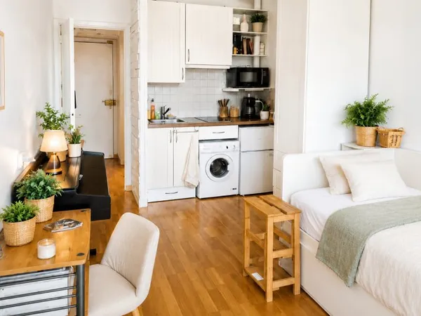 Studio 1 pièce 19 m²