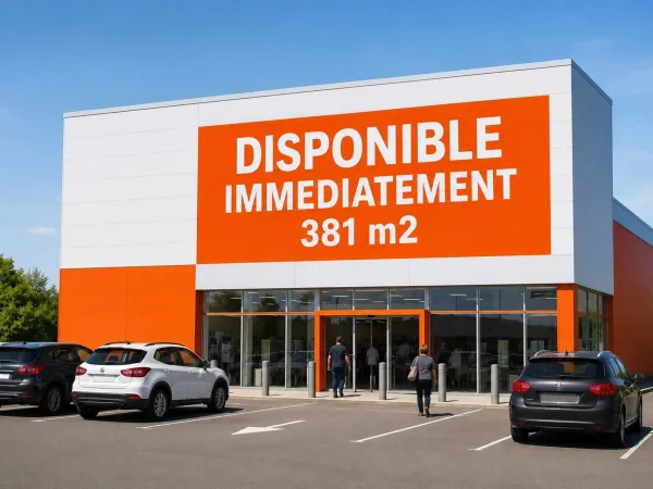 Commerce 2 pièces 381 m²