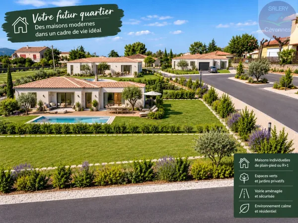 Terrain constructible 1150 m²