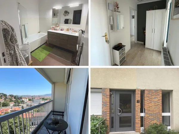 Appartement 82m2 + garage + parking privé