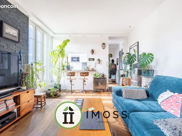 Appartement 2 pièces 45 m²