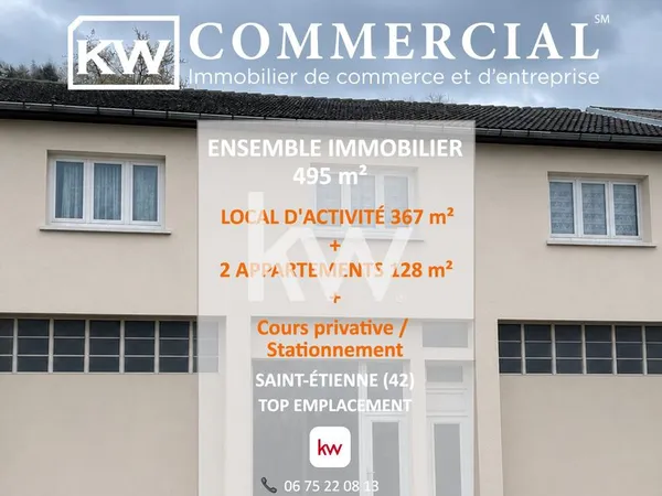 Local 495 m² Saint-Étienne