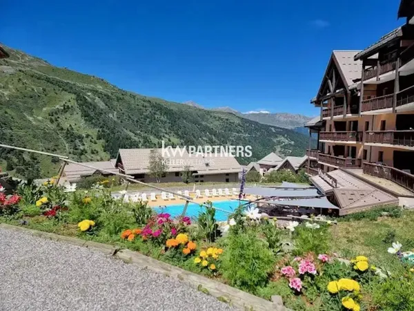VENTE d'un appartement 2 pièces (25 m² + balcon 5 m²) à VALMEINIER