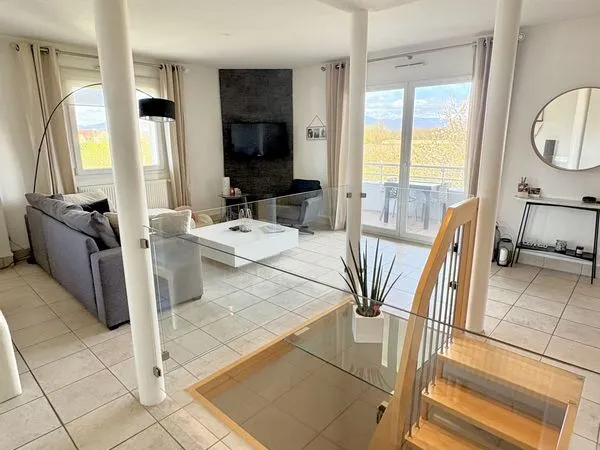 Duplex 116 m² au calme avec vue dégagée