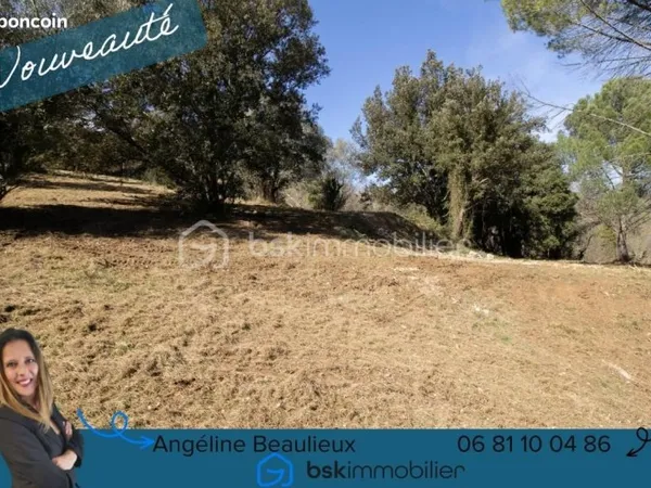 Terrain 2 412 m² Boucoiran Et Nozieres