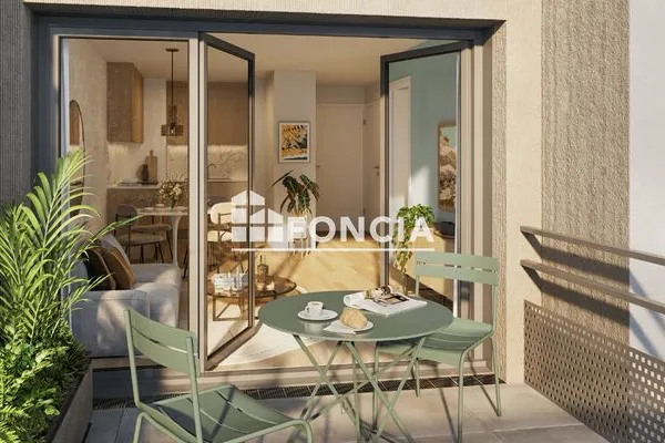 Appartement 2 pièces 43 m²