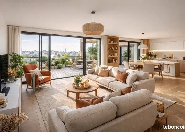 Appartement 4 pièces 82 m²