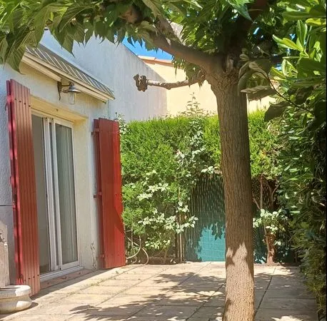 T2 26 m² en rez-de-jardin
