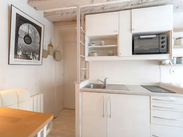Appartement 2 pièces parfaitement optimisé Paris 2ème - Bourse