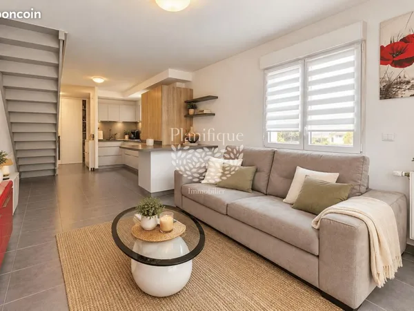 Duplex 3 pièces 59 m²