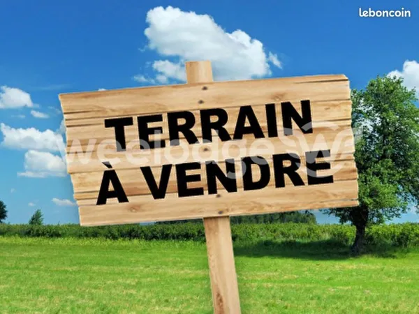 Terrain 813 m² Saint-Vincent-des-Landes