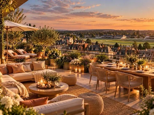 Bien d'exception: Duplex en attique avec grand Rooftop privatif au coeur de Deauville