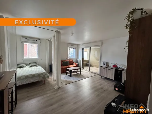 Studio 1 pièce 34 m²