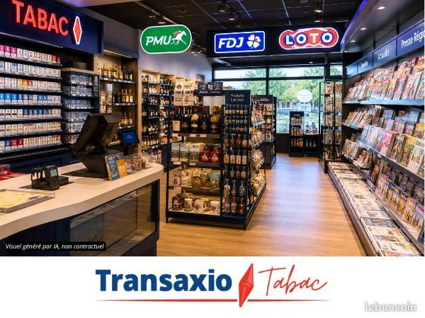 Fonds de commerce tabac 100 m²