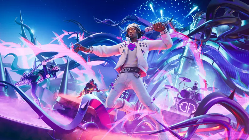 Fortnite Festival saison 15 : Passe Musique Neon Dreams, setlist Lil Tecca et progression rapide