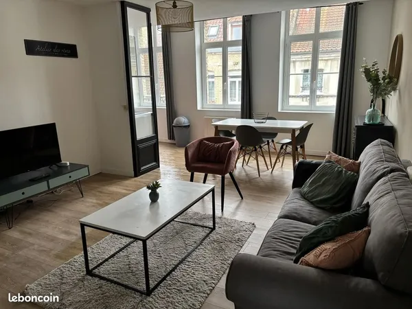 T3 en duplex entièrement meublé