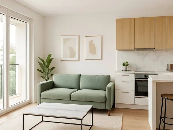 Appartement 2 pièces 44 m²