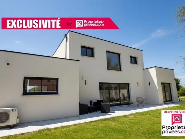 Exclusivité - Maison contemporaine classe énergie A avec de belles prestations à Chateauneuf Sur Loi