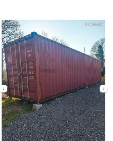 Location conteneur highcube 40 pieds pour stockage