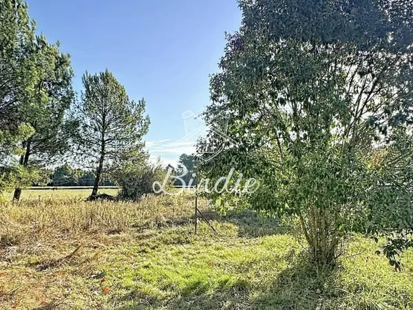 Soustons - Parcelle de 1 218 m² divisible en deux terrains constructibles.
