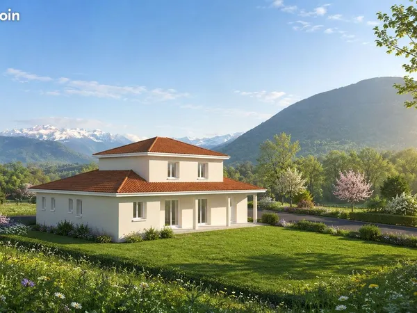 Projet de construction d'une maison 117 m² avec terrain à COUBLEVIE (38)