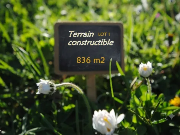 Terrain 828 m²