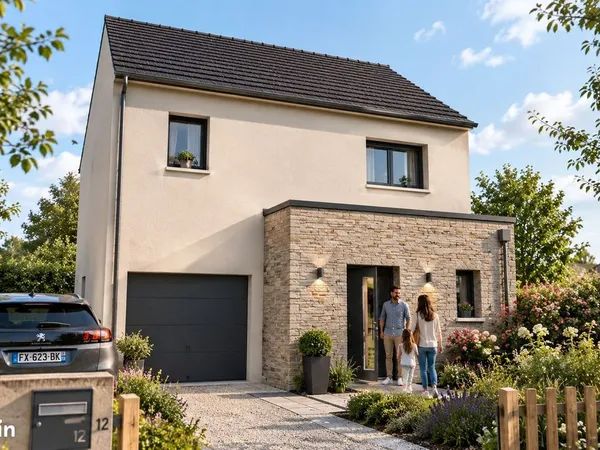 Projet de construction d'une maison 87 m² avec terrain à PLEUGUENEUC (35)