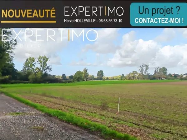 TERRAIN À BÂTIR À VILLERS-SUR-AUTHIE UN CADRE PAISIBLE ENT