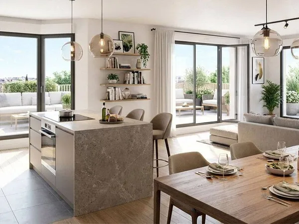 Appartement 3 pièces 62 m²