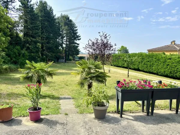 MARGÈS Maison individuelle de plain-pied de 108 m2 sur un te
