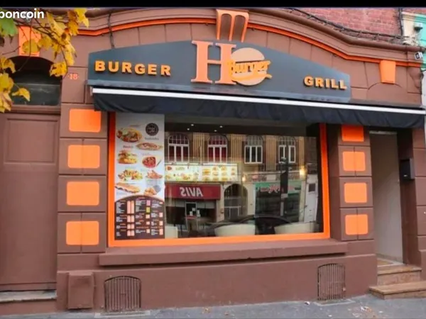 Local Restaurant fast food tout commerces
