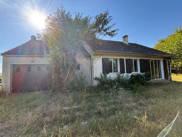 EN VENTE - GERMIGNY/LOIRE - MAISON PLAIN PIED 2 CHAMBRES TERRAIN