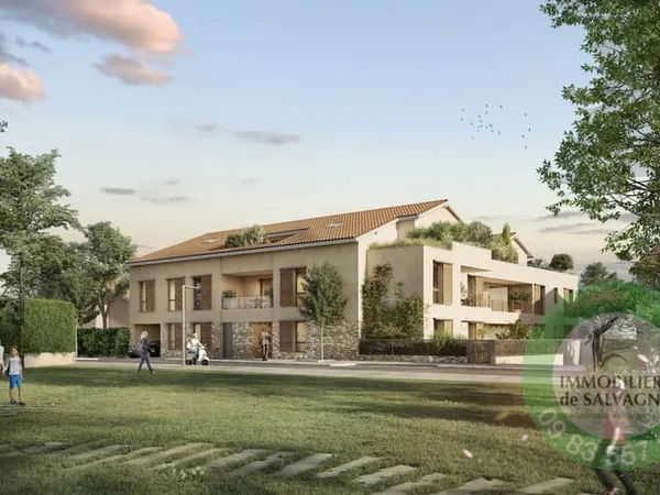 A vendre - T2 avec terrasse, jardin et place de parking à Da