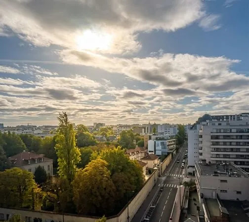 3 pièces avec vue dégagée sur jardins arborés - Paris 13e