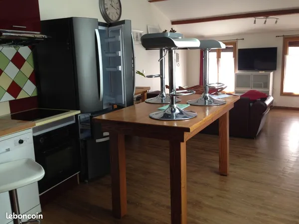 Appartement spacieux meubler T2