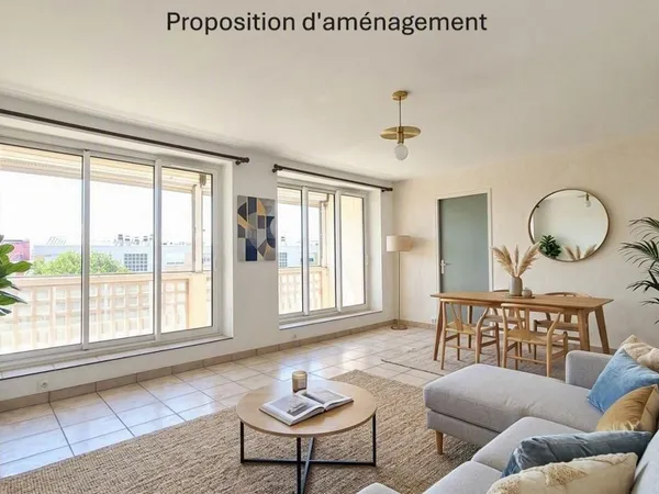 Appartement 3 pièces 64 m²