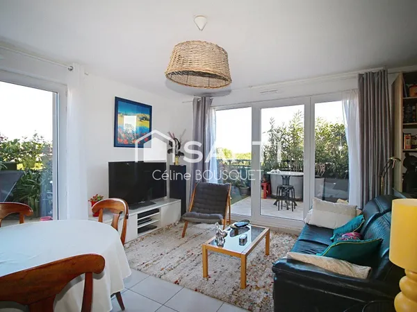 Appartement P3 de 69 m2 avec terrasses et garage