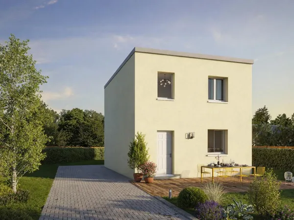 Terrain + maison 80 m²