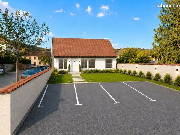 Terrain constructible 200 m² + permis de construire valide
