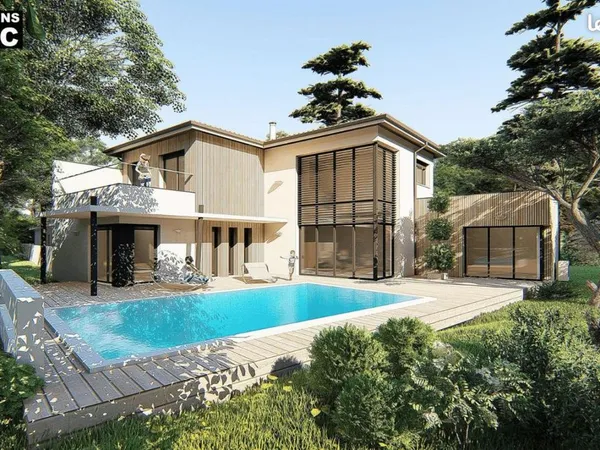 Terrain 1 087 m² Merignac