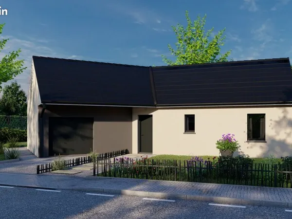 Projet de construction d'une maison 84.24 m² avec terrain à SAINT-VIGOR-LE-GRAND (14)