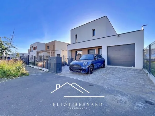 MAISON CONTEMPORAINE DE 2024 - VIE DE PLAIN-PIED - 3 CHAMBRES - GARAGE - GIBERVILLE