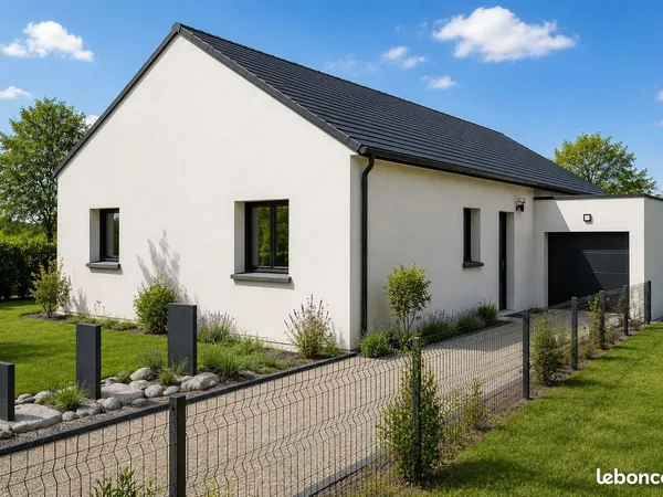 Projet de construction d'une maison 95 m² avec terrain à PLOGONNEC (29)
