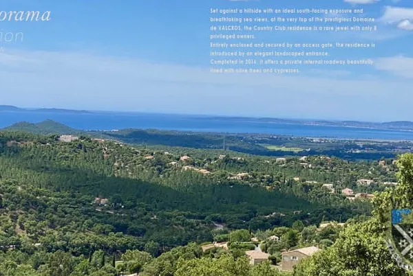 Superbe Parcelle de Terrain au panorama exceptionnel -