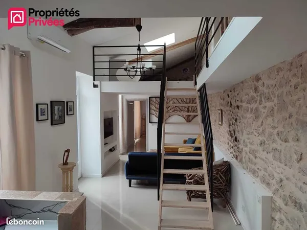 Appartement 2 pièces 57 m²