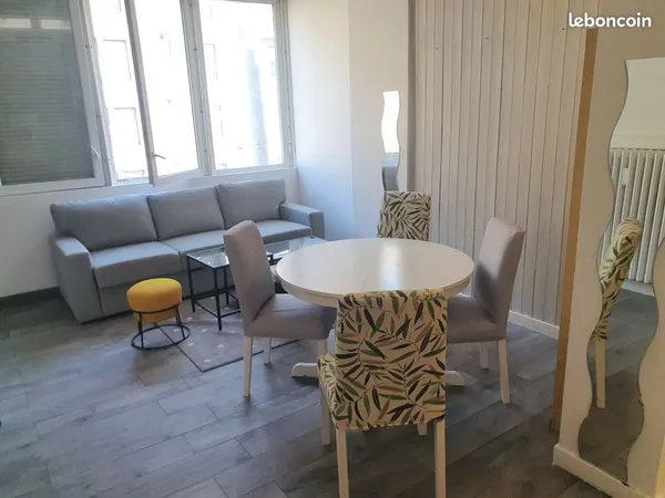Appartement meublé 39m2