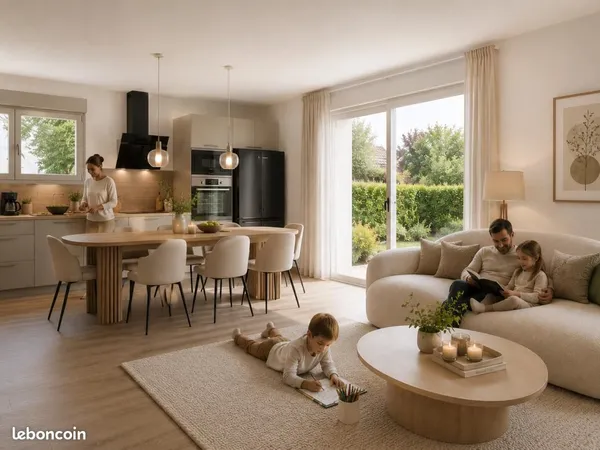 Appartement 3 pièces 66 m²