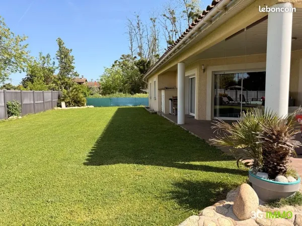 Maison plain-pied 4ch 112m² | Terrain 800m² clos | Environnement calme Verniolle