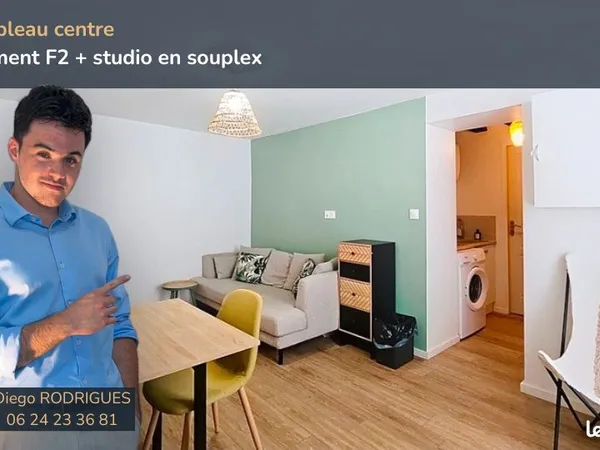Appartement 3 pièces 44 m²