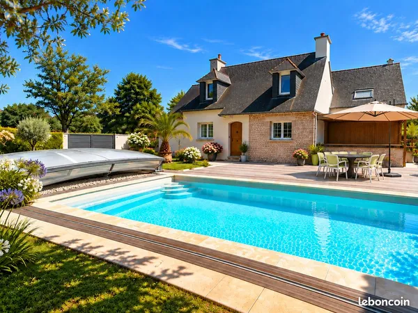 Belle maison 217 m² avec piscine - Crac'h